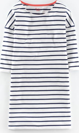 Boden, 1669[^]35018605 Relaxed Breton Tunic Ivory Boden, Ivory 35018605
