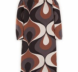 Boden Retro Tunic Dress, Browns Geo 34393090
