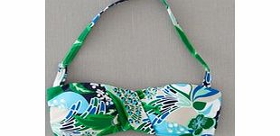 Ruched Bikini Top, Blues Jungle Flower 33181645
