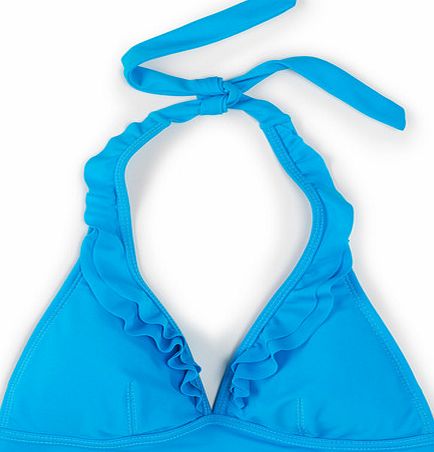 Boden Ruffle Bikini Top, Blue 34566836