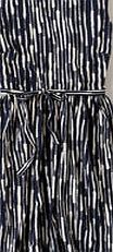 Boden Santorini Sundress, French Navy Painterly Stripe