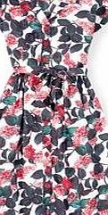 Boden Seatown Shirt Dress, Red Vintage Floral 34667485