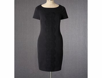 Boden Shift Detail Ponte Dress, Black 33623711