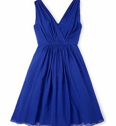 Boden Silk Plaza Dress, Lapis 34487462