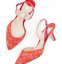 Boden Sixties Slingbacks, Pink Houndstooth 34211623