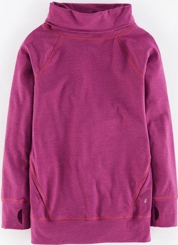 Boden, 1669[^]35175710 Slouchy Neck Sweater Mulberry Marl Boden,