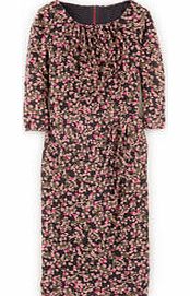 Boden Sophia Dress, Pink Pop Petals,Green Pop Petals