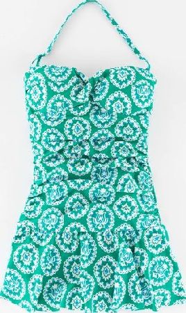 Boden, 1669[^]35237494 Sorrento Skirt Swimsuit Green Boden, Green