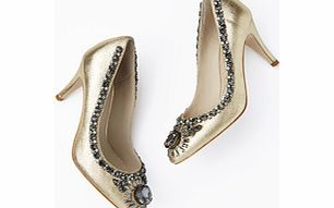 Boden Spectacular Heel, Gold Foil,Blue,Grey,Black
