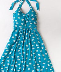 Boden St Lucia Dress, Dark Aqua Sweet Pea 34101006