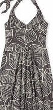 Boden St Lucia Dress, Pewter Retro Leaf 34848069