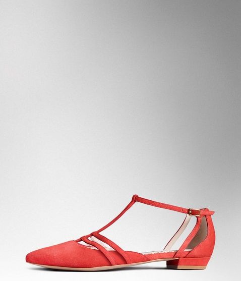 Boden, 1669[^]35058569 Strappy T-Bar Pumps Rouge Red Suede Boden, Rouge