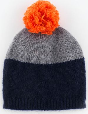 Boden, 1669[^]35150218 Stripe Hat Grey/Navy/Bright Orange Boden,