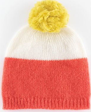 Boden, 1669[^]35258557 Stripe Hat Ivory/Coral Reef/Canary Boden,