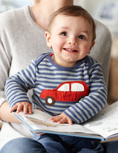 Stripy Appliqu&eacute; T-shirt 71162