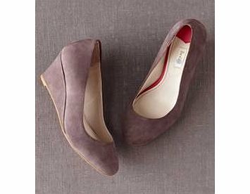 Boden Suede Wedge, Grey 33573072