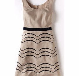 Boden Summer Fun Dress, Natural/ Navy 34138248