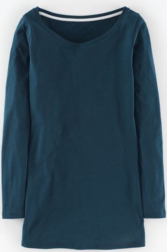 Boden, 1669[^]35027705 Supersoft Long Layering Top Seaweed Boden,