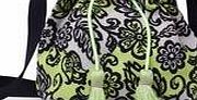 Boden Tassel Pouch Bag, Lime Floral Stripe 34844274