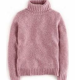 Toasty Roll Neck Jumper, Pink 34266585
