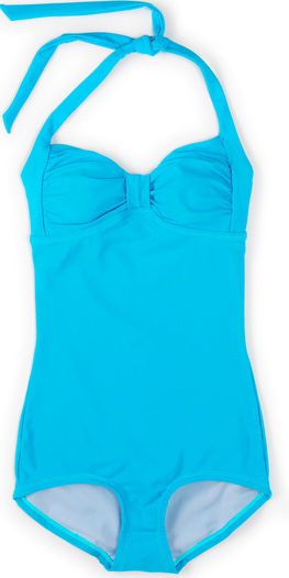 Boden, 1669[^]34565127 Vintage Boyleg Swimsuit Blue Boden, Blue 34565127