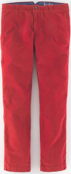 Boden Vintage Slim Fit Cords Red Boden, Red 34935767
