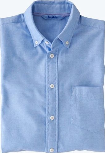 Boden, 1669[^]33171588 Washed Oxford Shirt Blue Boden, Blue 33171588