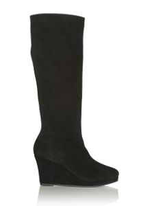 Wedge Knee High Boots