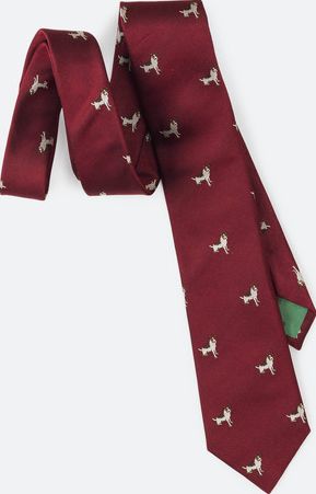 Boden, 1669[^]34865303 Woven Tie Red Sprout Boden, Red Sprout 34865303