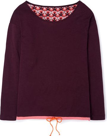 Boden, 1669[^]34595165 Yoga Drawcord Top Red Boden, Red 34595165