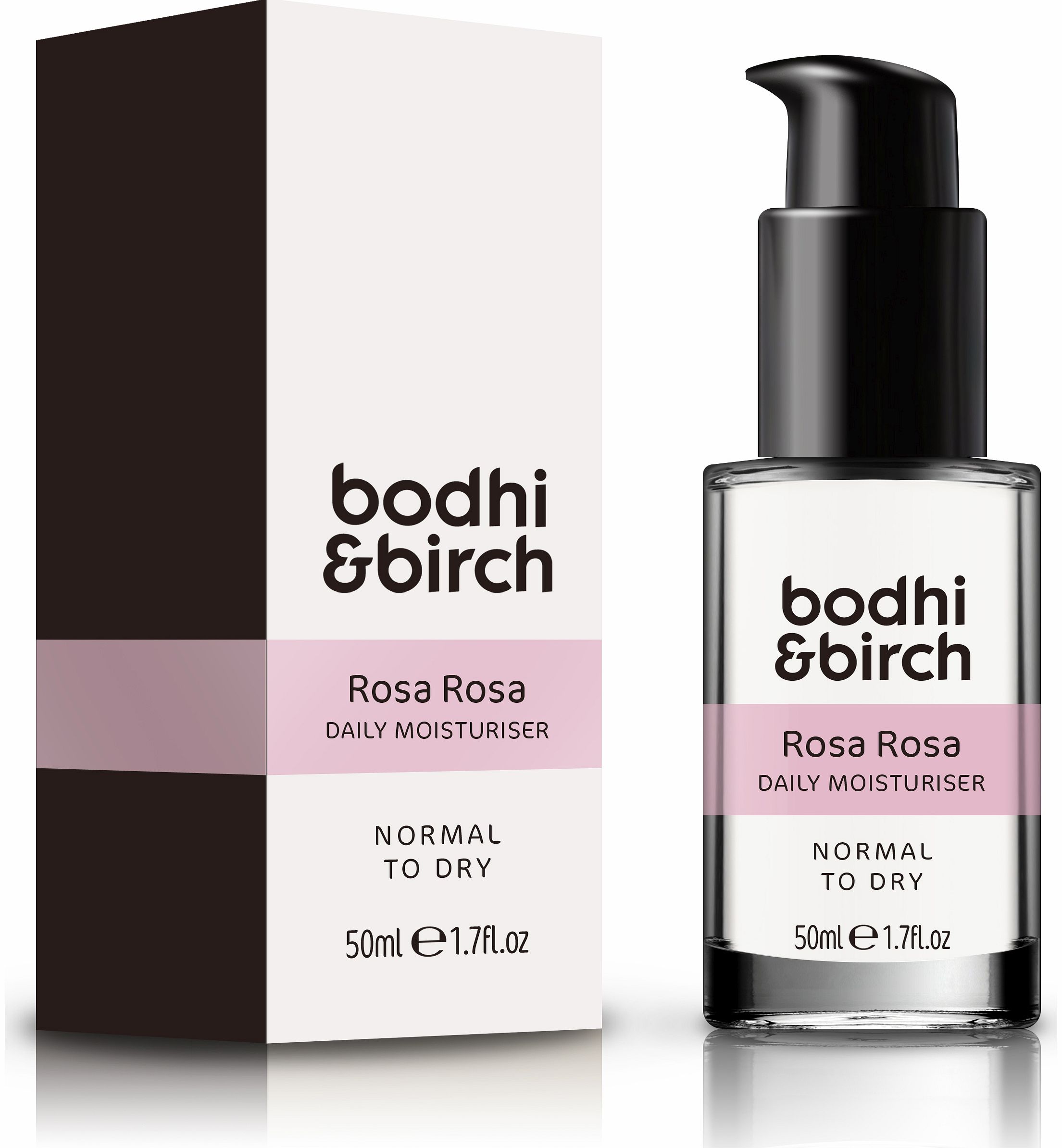 Bodhi & Birch Rosa Rosa Daily Moisturiser 50ml