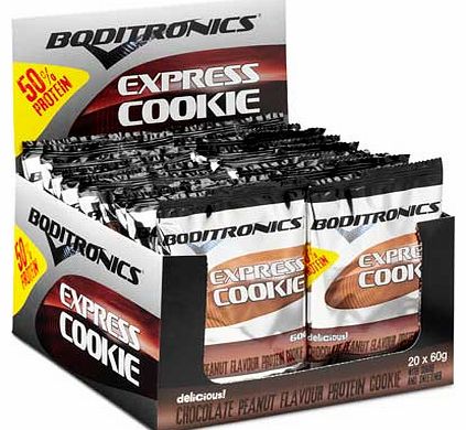 Boditronics Express Chocolate Cookies - Pack of 20