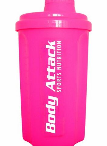 Body Attack Neon Pink 700ml Shaker