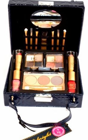 Body Collection Badgequo Body Collection Midnight Square Cosmetics Case Makeup Set