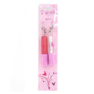 Body Collection Mobile Phone Charm Lip Gloss - Lip Gloss Cherry Pearl and Clear Gloss