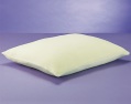 memory foam traditional shaped soft feel pillow