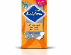 Bodyform Deo Fresh Normal Dry Liners Sanitary