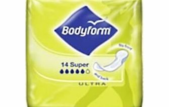 Bodyform Ultra Super No Wings Sanitary Towels (14)