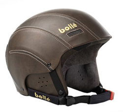 Bolle Half Pipe Ski Helmet - Brown Leather