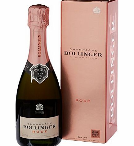 Bollinger Champagne Rose Non Vintage Champagne in Gift Box 37.5 cl