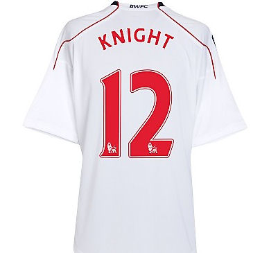 Reebok 2010-11 Bolton Wanderers Home Shirt (Knight 12)