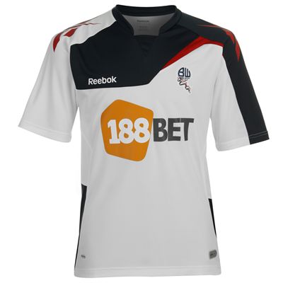 Bolton Reebok 2011-12 Bolton Wanderers Reebok Home Shirt (Kids)