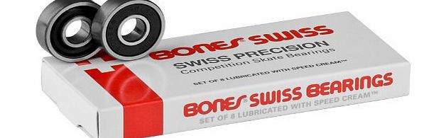 Bones Bearings Bones Swiss 7-Ball Skateboard Bearings