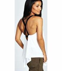Claire Strappy Cami - white azz25453