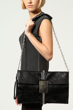 Elodie Chain Wrap Clutch Bag Female