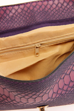 Fiona Snake Print Shoulder Bag Female