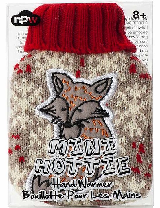 Fox Snowflake Mini Hand Warmer - red azz13769