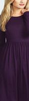 Long Sleeve Midi Dress - grape azz41131