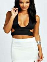 Scuba Multi Strap Crop - black azz25883