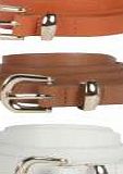 boohoo Skinny Belts 3 Pack - multi azz06526
